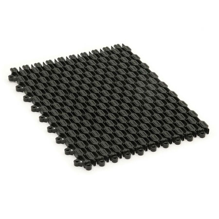 Cross-Scrape Interlocking Floor Mat Tiles are Interlocking Entry Tiles